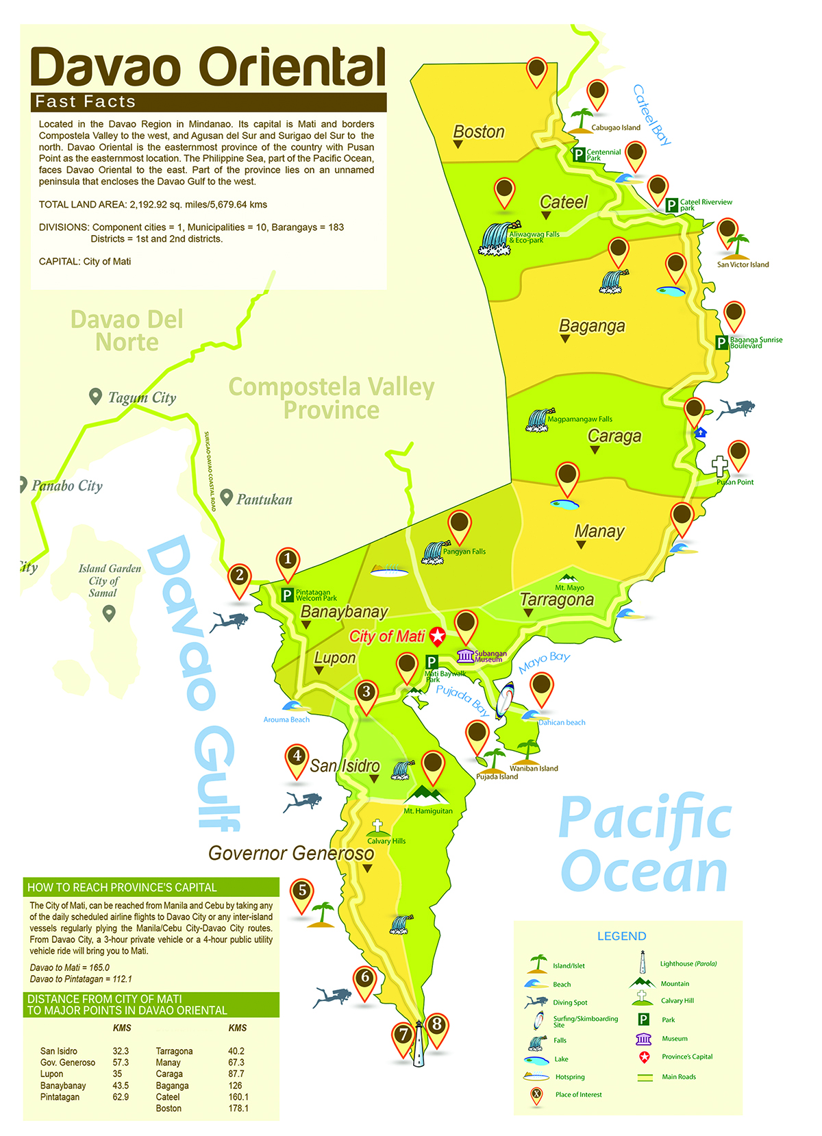 davao tourist map